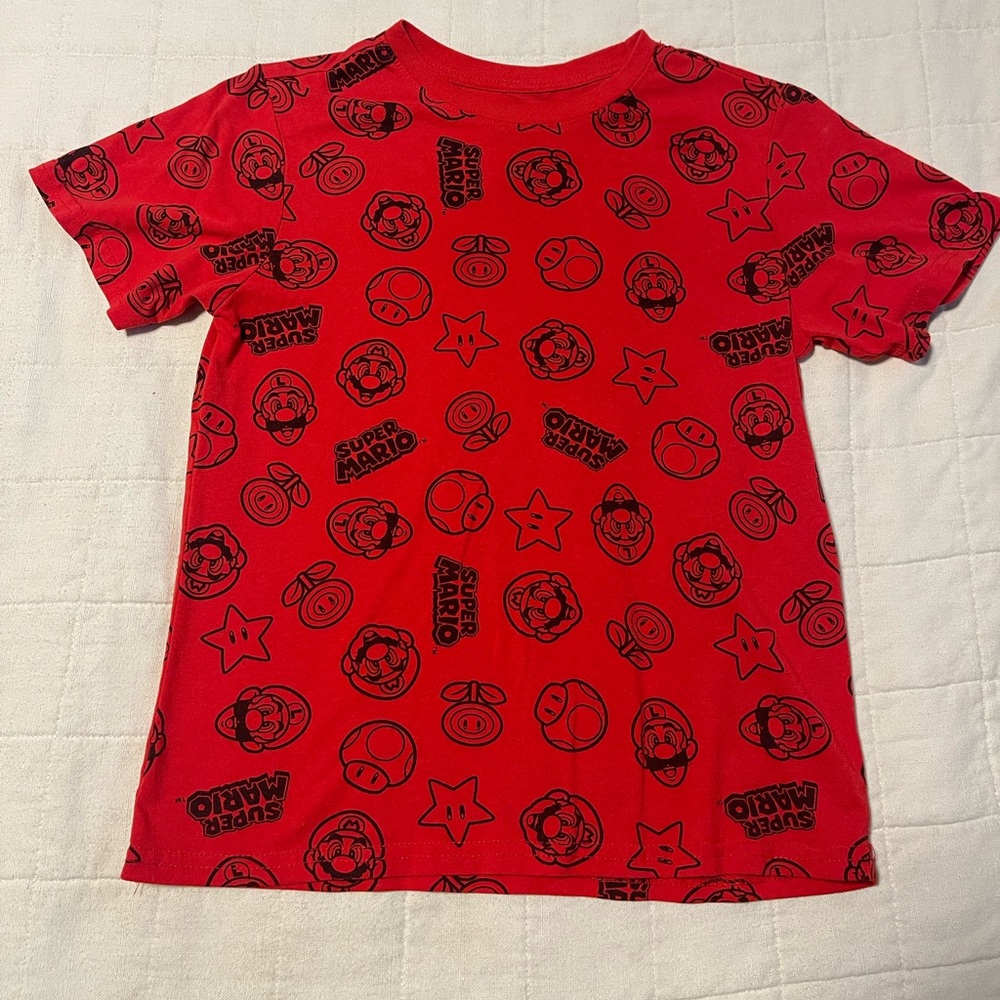 Super Mario kid shirt